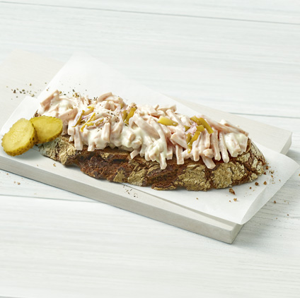 Oederaner Fleischsalat mit Gurke