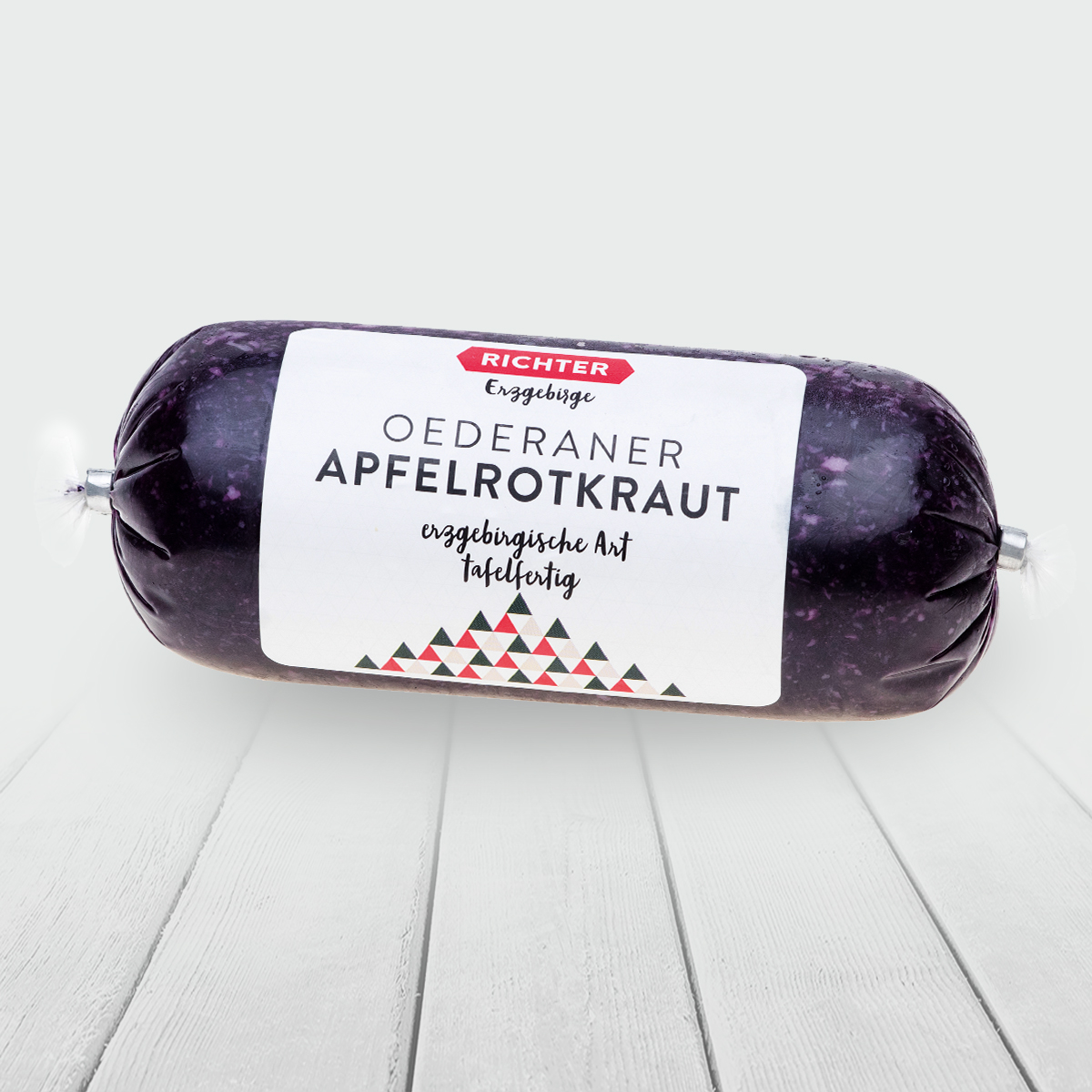 Oederaner Apfelrotkraut Verpackung