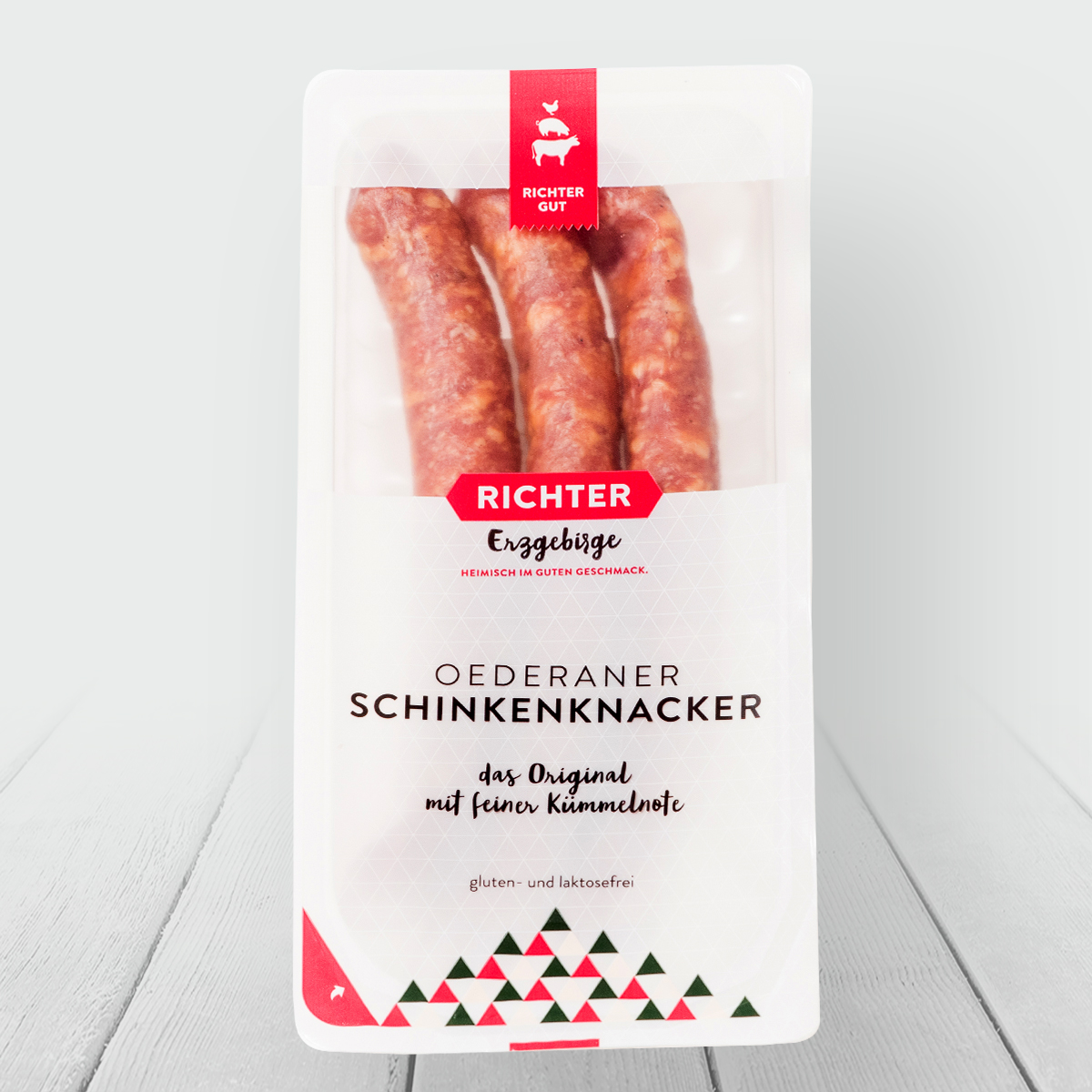 Oederaner Schinkenknacker Verpackung