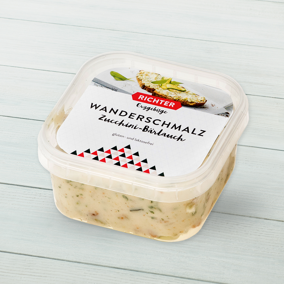 Wanderschmalz Zuccini Bärlauch Verpackung