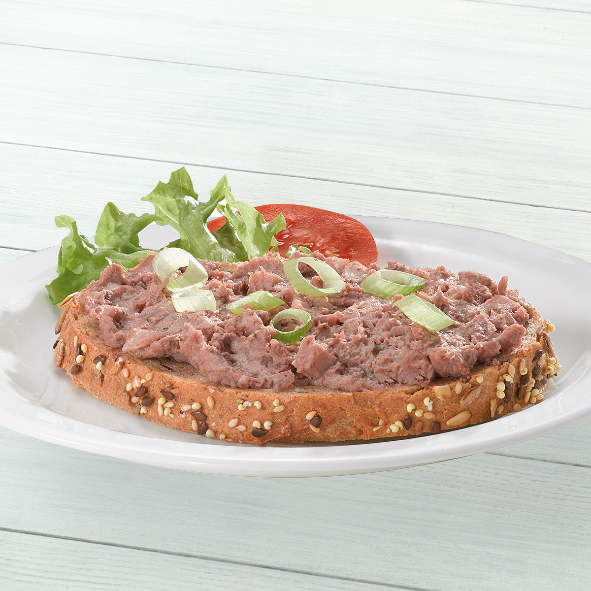 Oederaner Landleberwurst Serviervorschlag